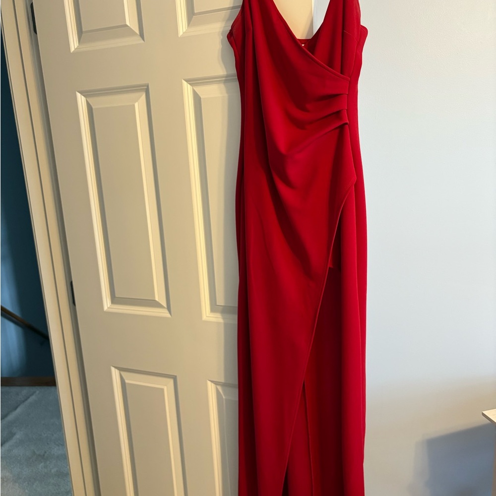 Emerald Sundae Vibrant Red prom Dress